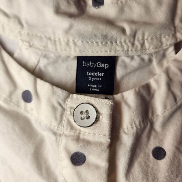 Gap Girl's Sheath Dress Polka Dots - Picture 3 of 4